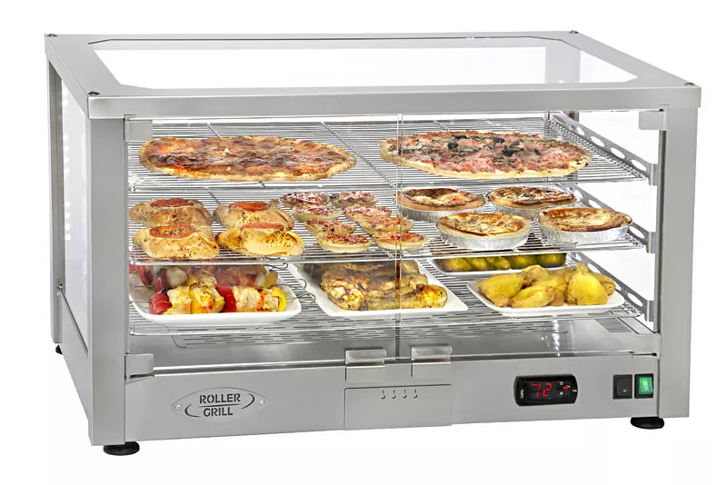 Vitrina calda cu 3 rafturi 78x48cm [1]