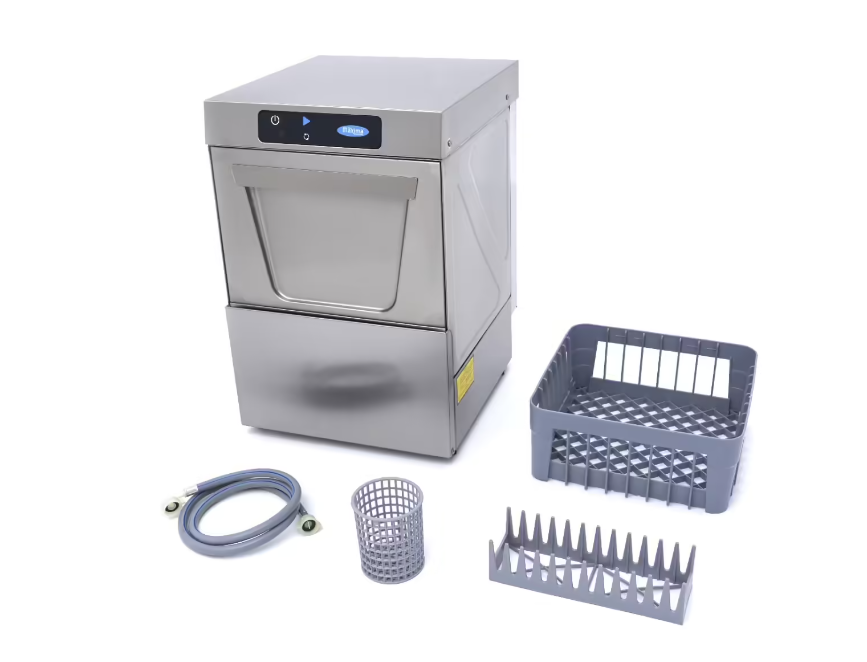 Masina de spalat pahare cu pompa de clatire 35x35 cm, 3300W [11]