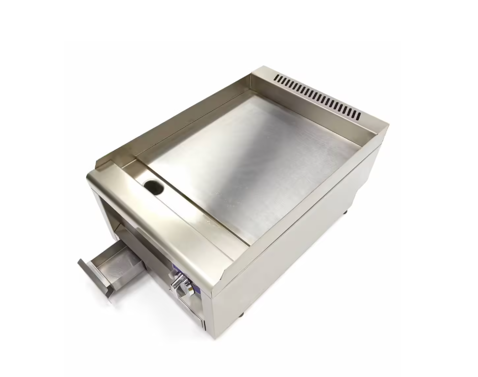 Grill  profesional pe gaz neted 3000W, 60x40 cm [3]