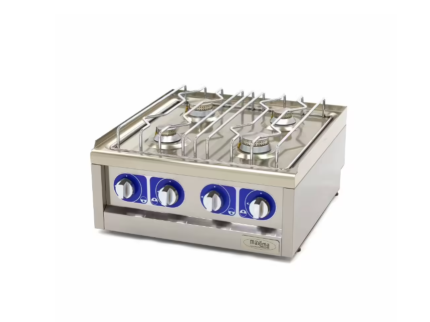 Aragaz profesional pe gaz 17000W, 60x60 cm [1]