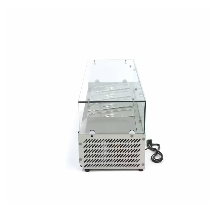 Vitrina frigorifica de sticla 4 x GN 1/3 120x44 cm [5]