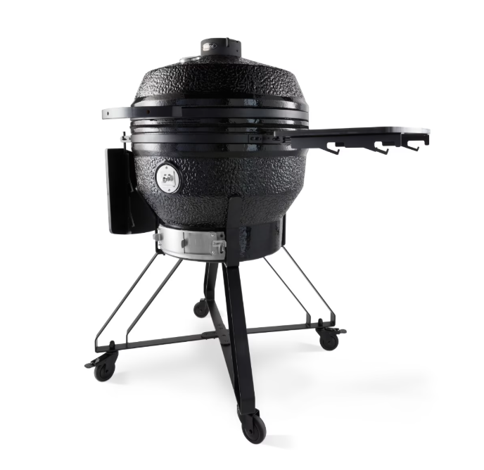Gratar ceramic kamado pe carbuni, cu capac, diametru 59 cm [2]
