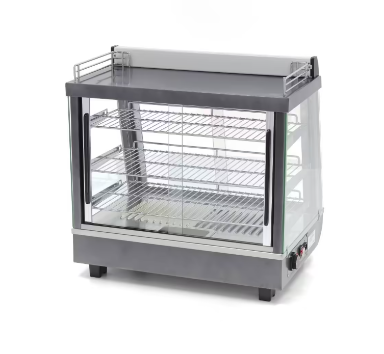 Vitrina calda cu 3 rafturi 68x66 cm, 96 litri [2]