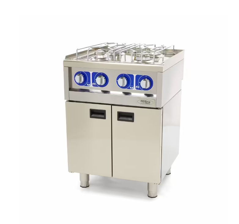 Aragaz profesional pe gaz 17000W, 60x60 cm [2]