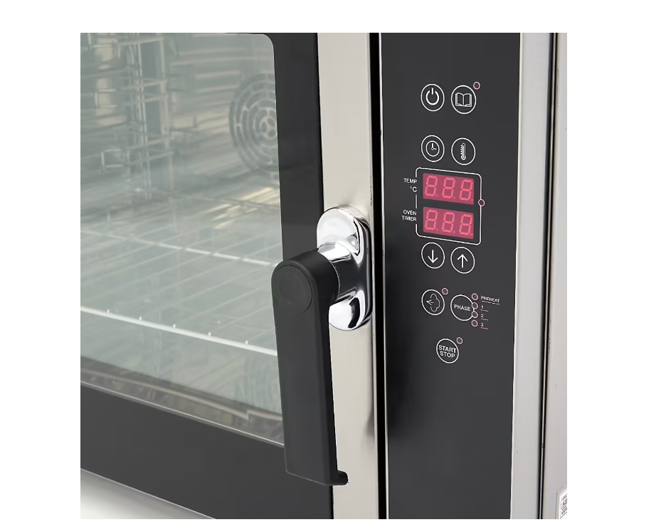 Cuptor electric digital cu aburi, potrivit pentru 4 tavi (60x40cm), 6500W [7]
