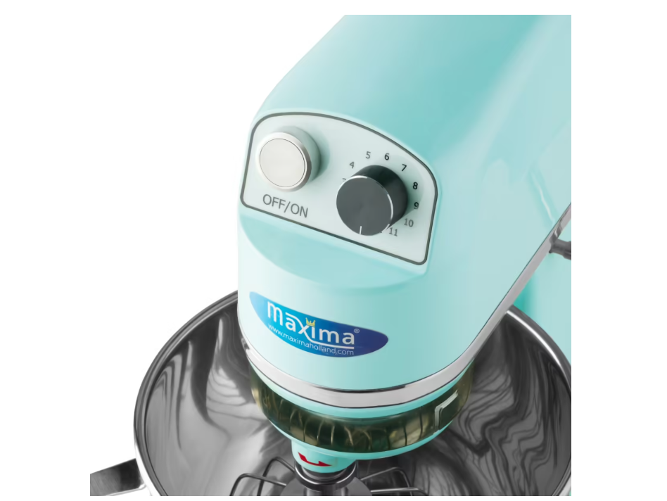 Mixer profesional albastru 2 kg de aluat, 7 litri [5]