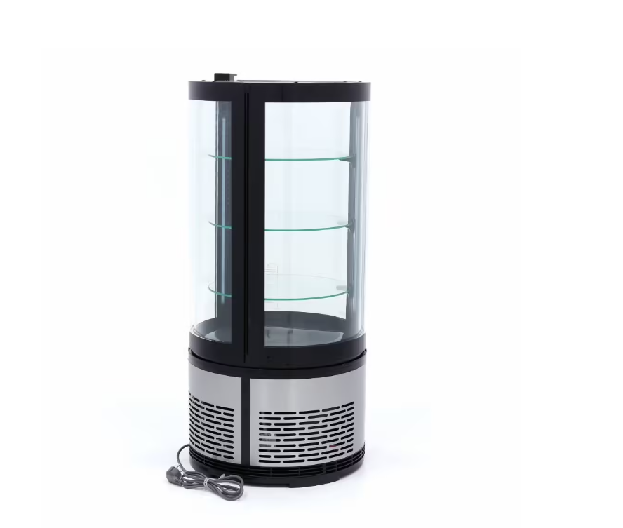 Vitrina frigorifica rotunda 103x48 cm, 100 litri [4]