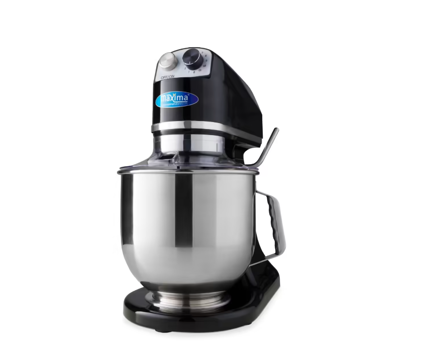 Mixer profesional negru 2 kg de aluat, 7 litri [1]