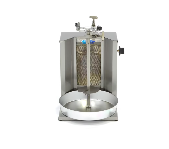 Aparat de kebab/shaorma pe gaz cu 1 arzator, 10 kg de carne [5]