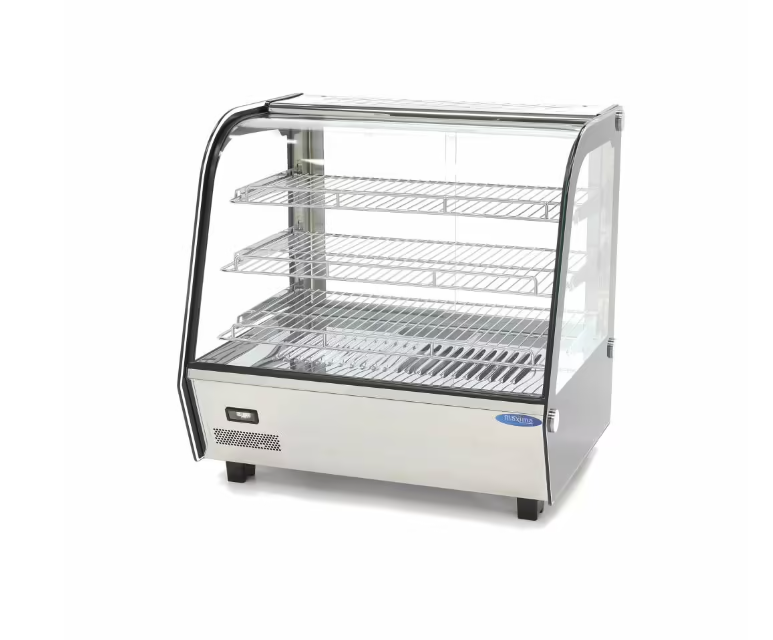 Vitrina calda cu 3 rafturi 68x67 cm, 120 litri [1]