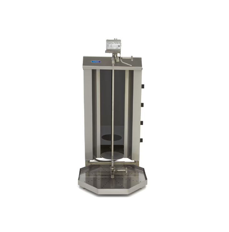 Aparat kebab/shaorma electric cu 4 arzatoare, 50 kg de carne [5]