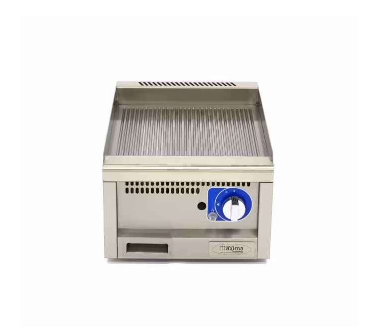 Grill profesional pe gaz striat 3000W, 60x40 cm [5]