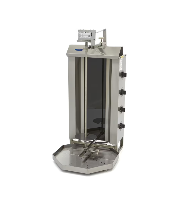 Aparat kebab/shaorma electric cu 4 arzatoare, 50 kg de carne [1]