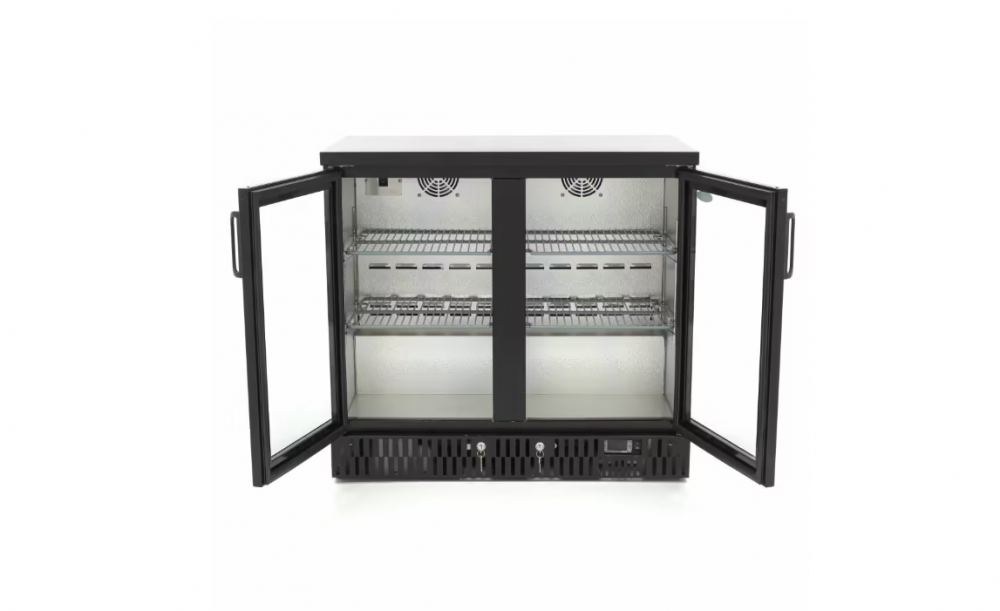 Vitrina frigorifica pentru bar cu 2 usi, 227 litri [4]