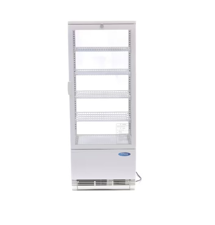 Vitrina frigorifica alba cu 4 rafturi, 98 litri [4]