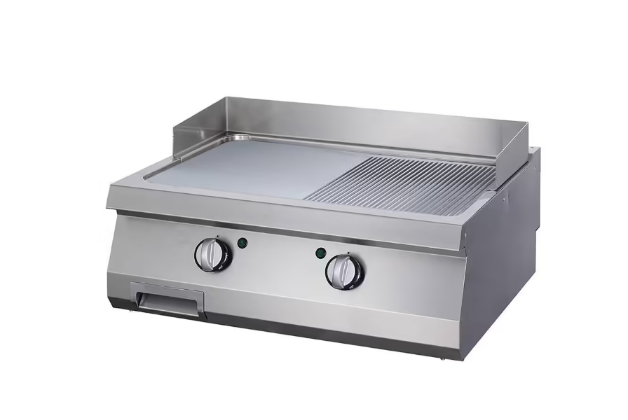 Grill profesional pe gaz neted striat 18000W, 90x80 cm [1]
