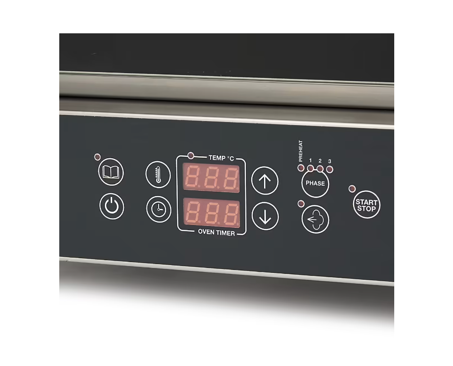 Cuptor electric digital cu aburi, potrivit pentru 4 tavi (60x40cm), 5800W [8]