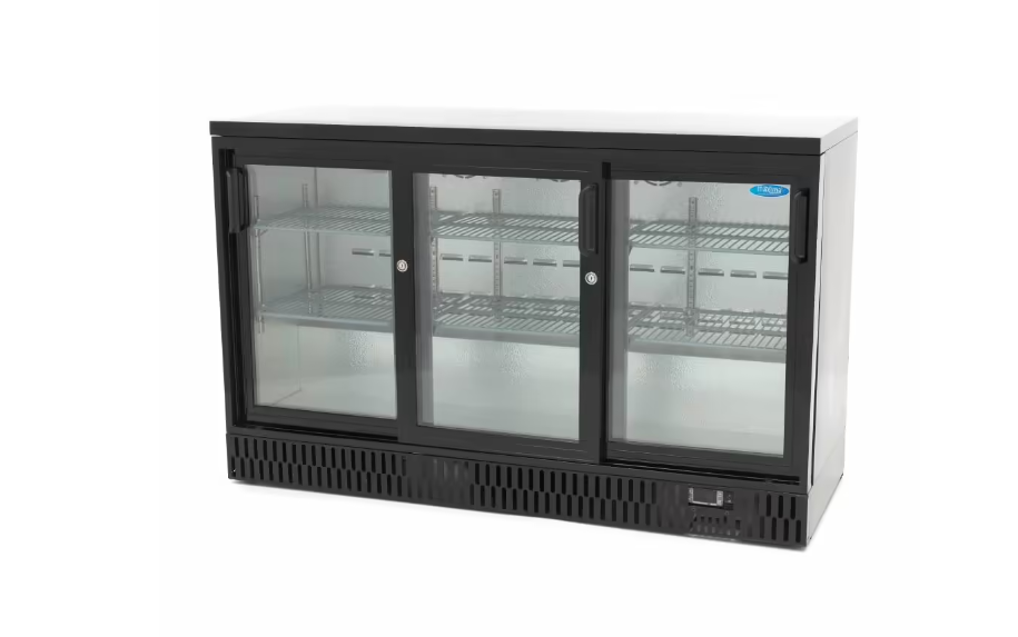 Vitrina frigorifica pentru bar cu 3 usi glisante, 341 litri [1]