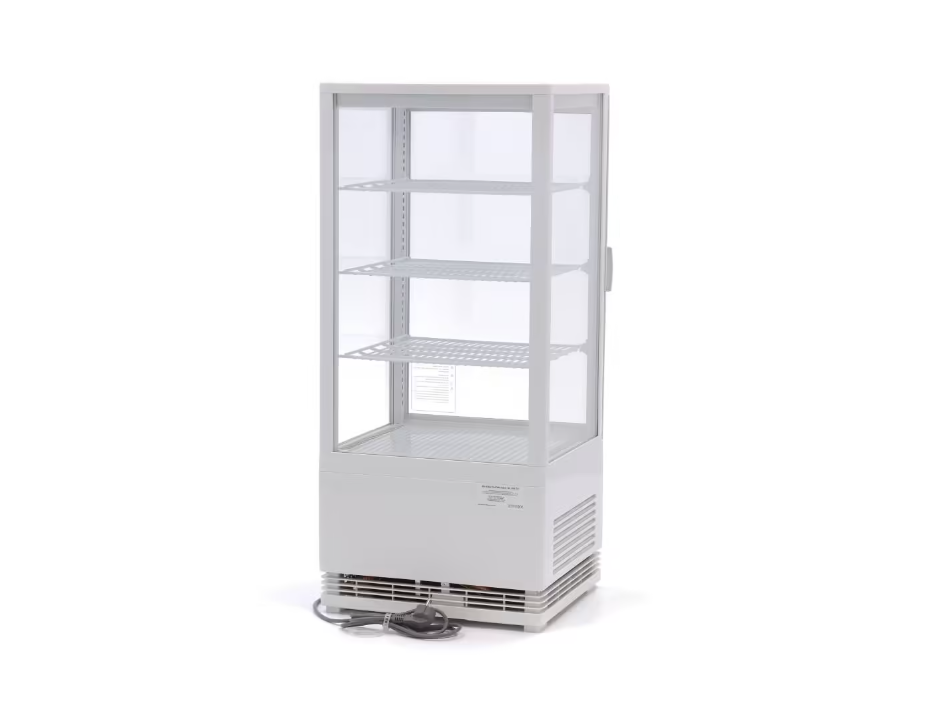 Vitrina frigorifica alba cu 3 rafturi, 78 litri [3]