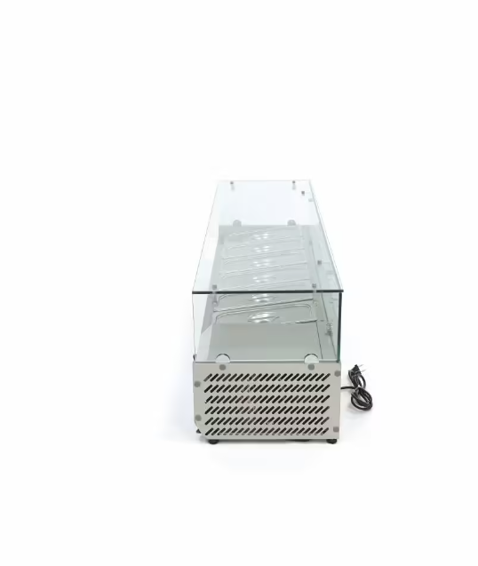 Vitrina frigorifica de sticla 6 x GN 1/3 150x44 cm [5]