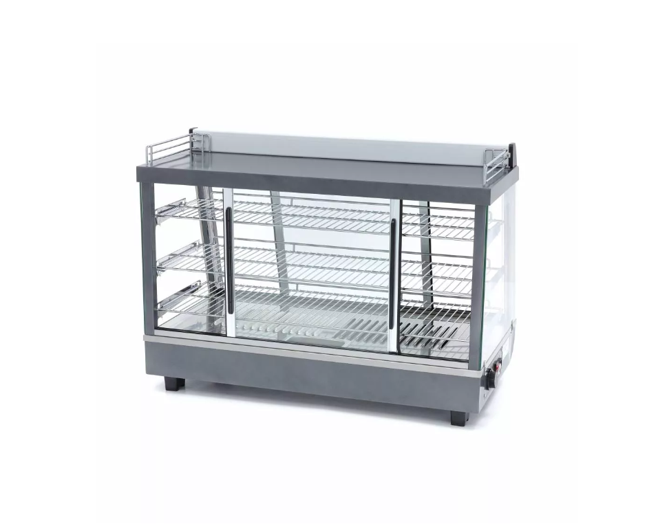 Vitrina calda cu 3 rafturi 92x66 cm, 136 litri [3]