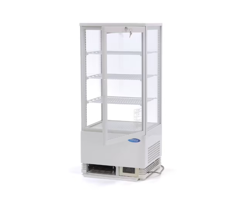 Vitrina frigorifica alba cu 3 rafturi, 78 litri [2]