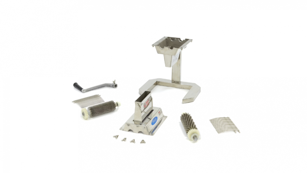 Aparat de fragezit carne manual cu 27 lame si 2 role, 12.5 x 2.5 cm [2]