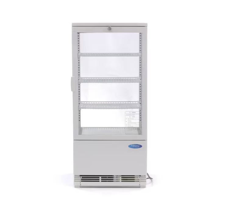 Vitrina frigorifica alba cu 3 rafturi, 78 litri [4]