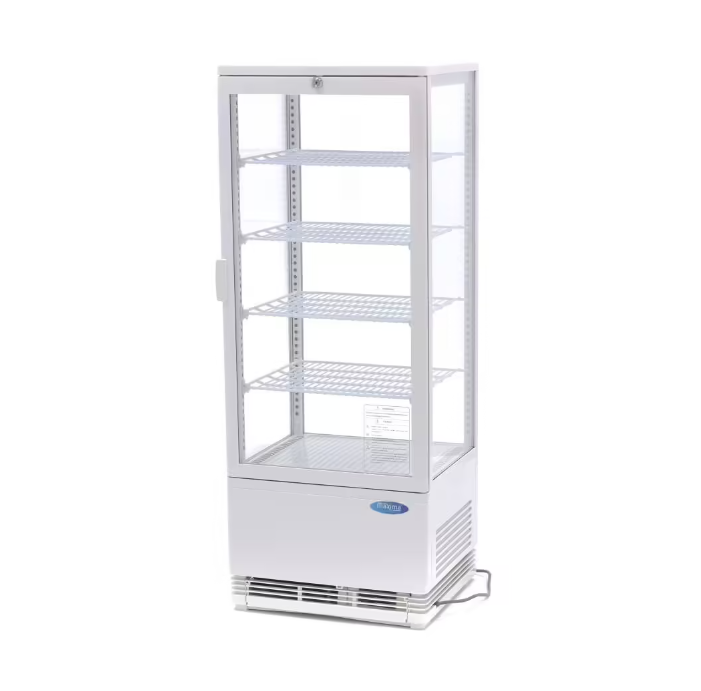 Vitrina frigorifica alba cu 4 rafturi, 98 litri [1]