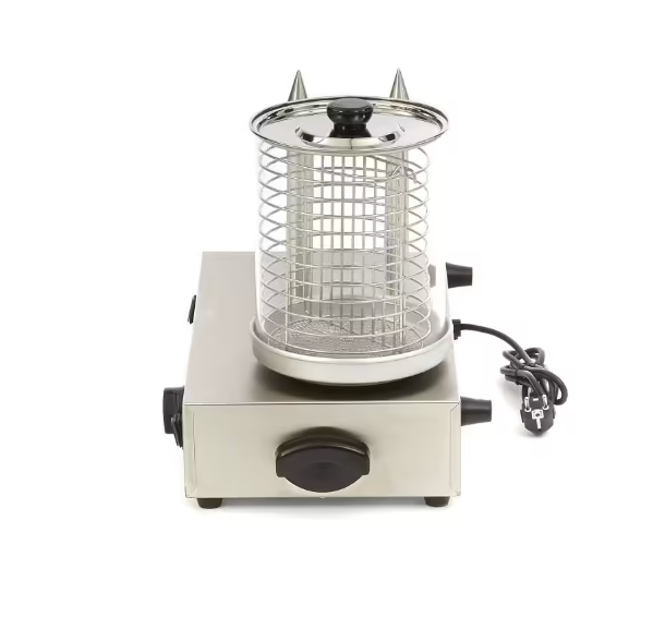 Aparat profesional de hot-dog cu 4 tepuse 1100W, 58x36 cm [4]