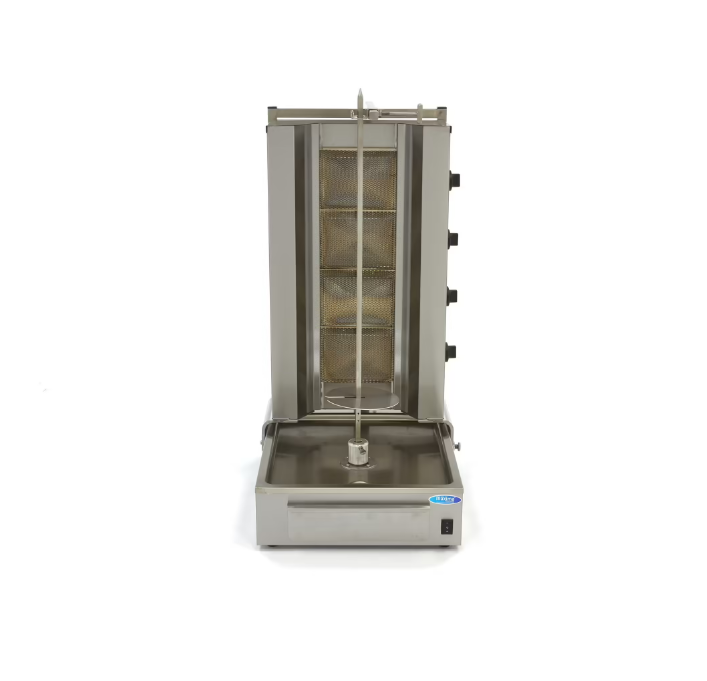 Aparat de kebab/shaorma pe gaz cu 4 arzatoare, 70 kg de carne [3]