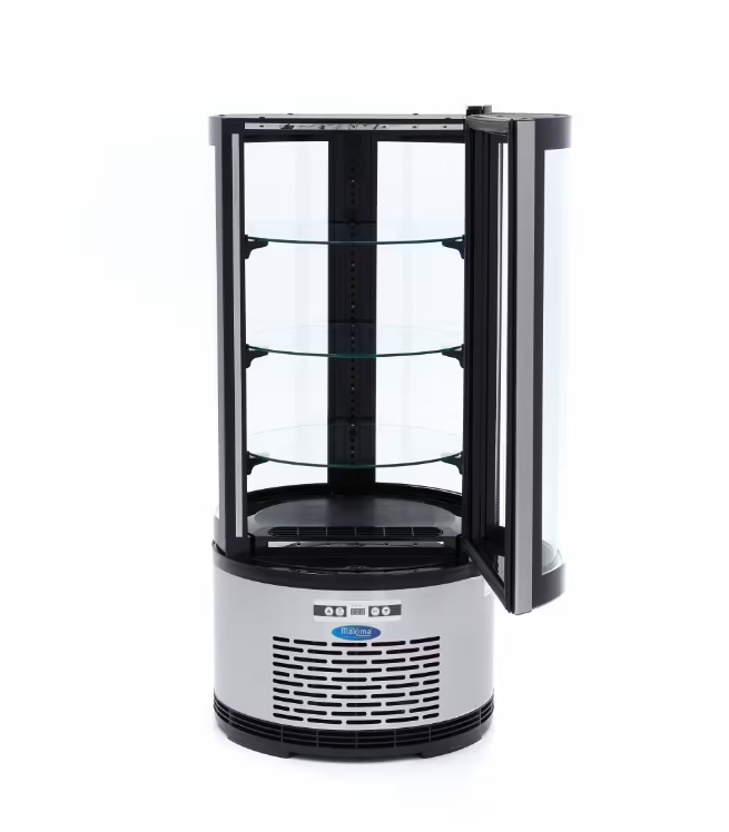Vitrina frigorifica rotunda 103x48 cm, 100 litri [5]