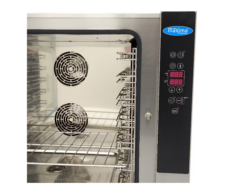 Cuptor electric digital cu aburi, potrivit pentru 6 tavi (60x40cm), 7900W [9]