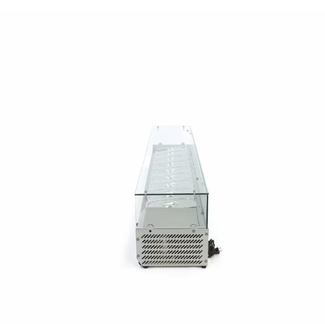 Vitrina frigorifica de sticla 9 x GN 1/3 200x44 cm [5]