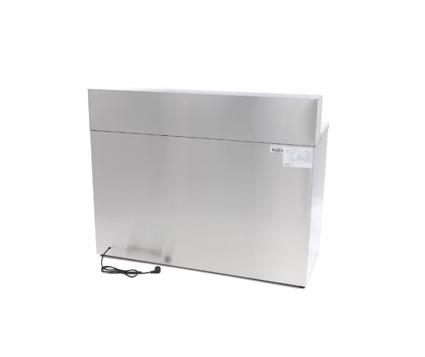 Masa rece pentru pizza cu vitrina si 3 usi, 137x110 cm [2]
