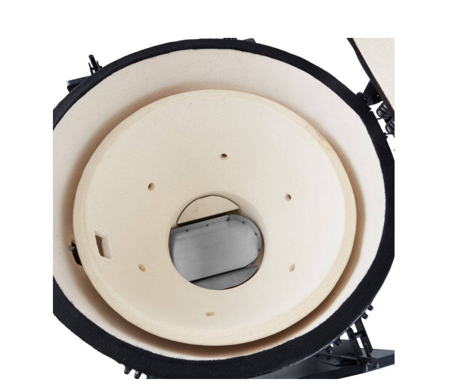 Gratar ceramic kamado pe carbuni, cu capac, diametru 59 cm [15]