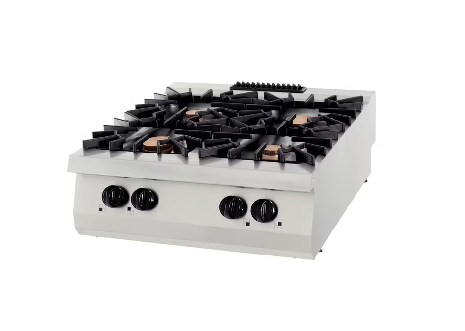 Aragaz profesional pe gaz 32000W, 90x40 cm [1]