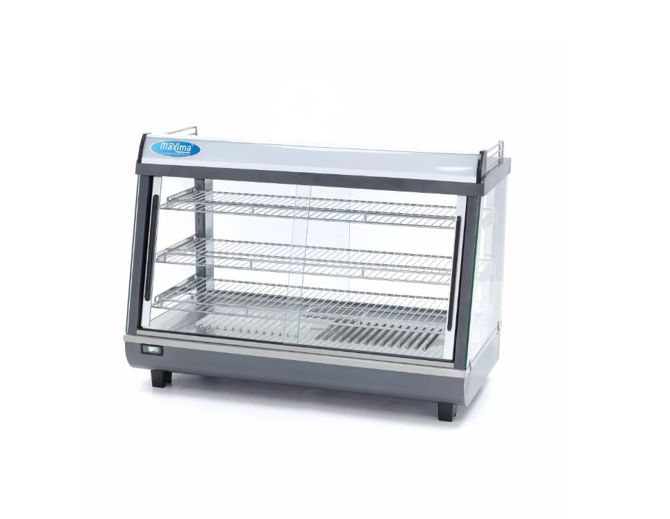 Vitrina calda cu 3 rafturi 92x66 cm, 136 litri [1]
