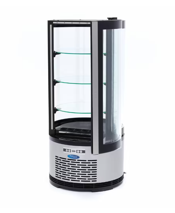 Vitrina frigorifica rotunda 103x48 cm, 100 litri [7]