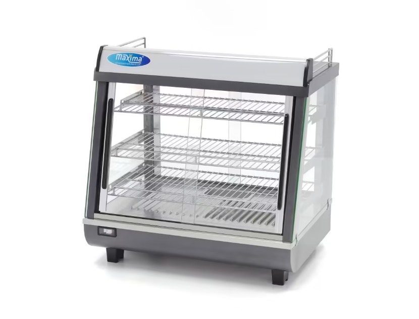 Vitrina calda cu 3 rafturi 68x66 cm, 96 litri [1]