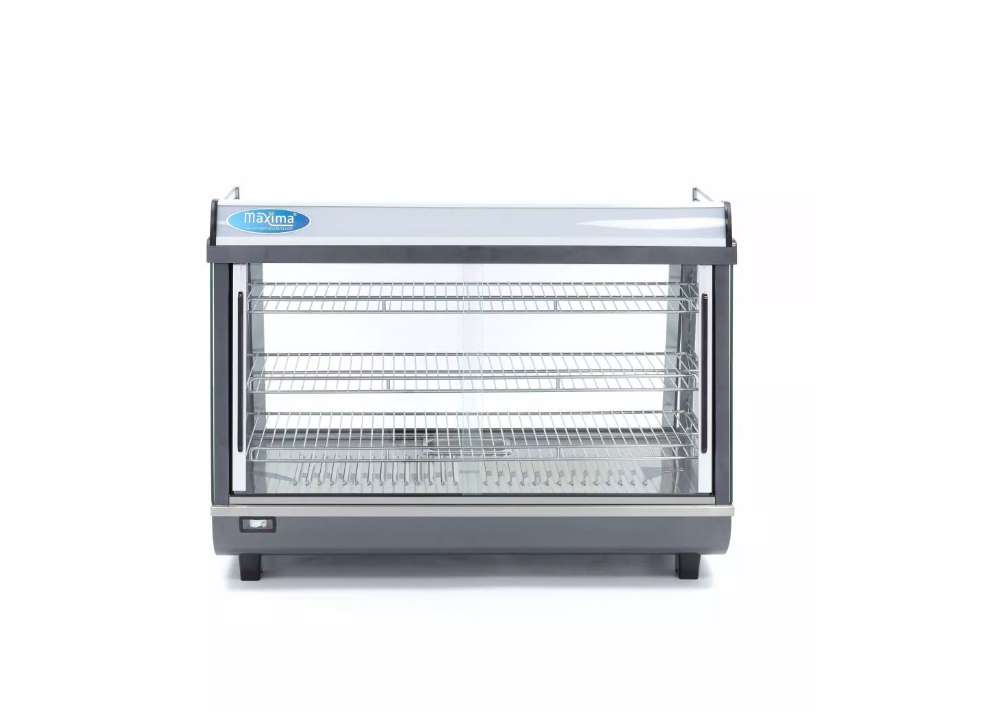 Vitrina calda cu 3 rafturi 92x66 cm, 136 litri [5]