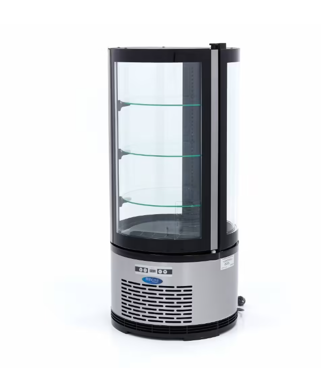 Vitrina frigorifica rotunda 103x48 cm, 100 litri [1]
