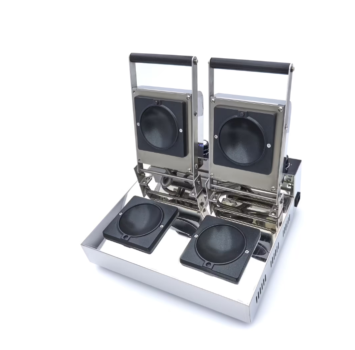 Aparat waffles dublu ice cream panini, 1200W [2]