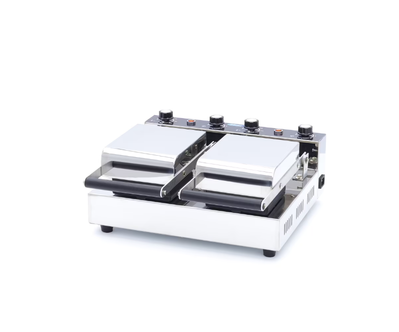 Aparat waffles dublu ice cream panini, 1200W [3]