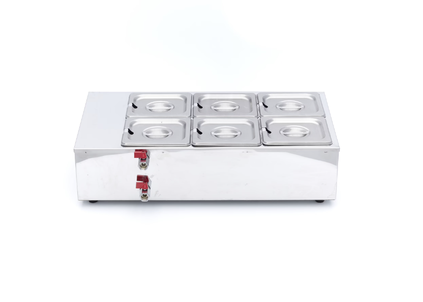 Aparat de topit ciocolata, 6 x 1/6 GN 10 cm [3]