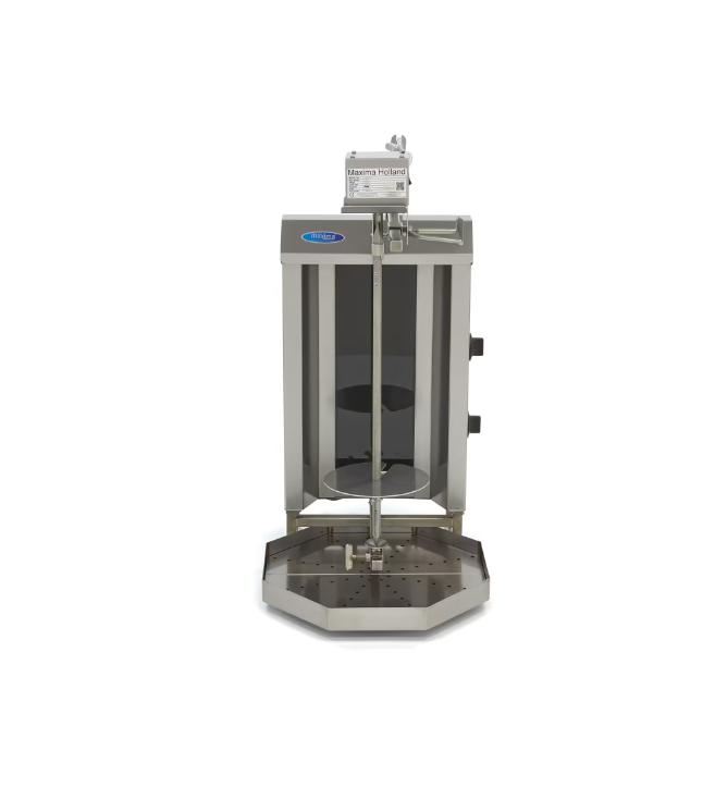 Aparat de kebab/shaorma electric cu 2 arzatoare, 20 kg de carne [5]