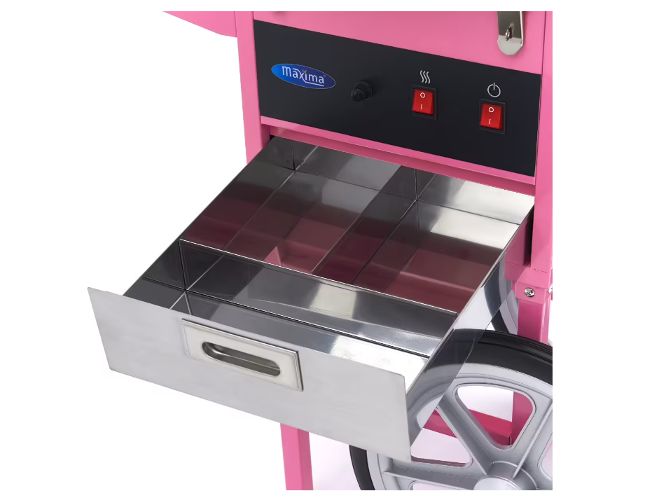 Aparat vata de zahar cu carucior 52 cm, 1080W [13]