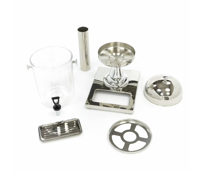 Dozator de bauturi din inox cu tub de racire, capacitate 8 litri [6]