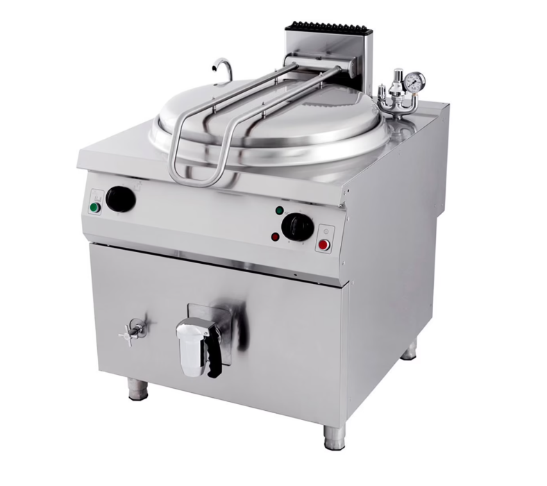Fierbator electric pentru gatit cu incalzire indirecta, capacitate 120 litri [1]