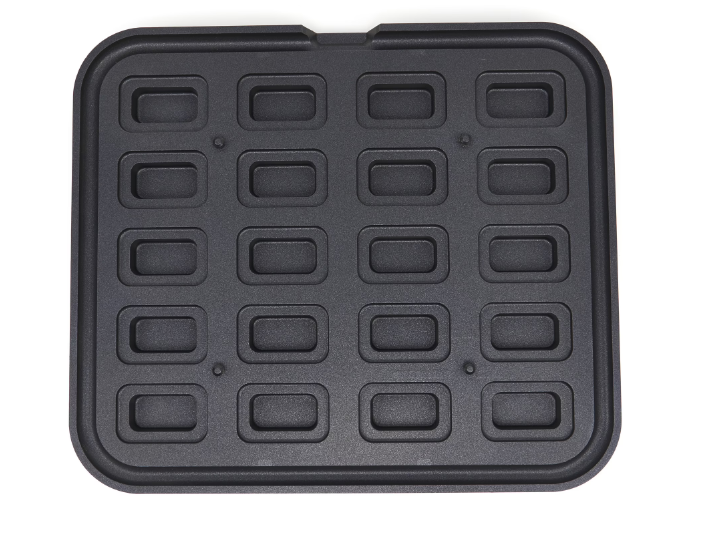 Forma de tarta dreptunghiulara 64x41/45x22 mm - 20 bucati [2]